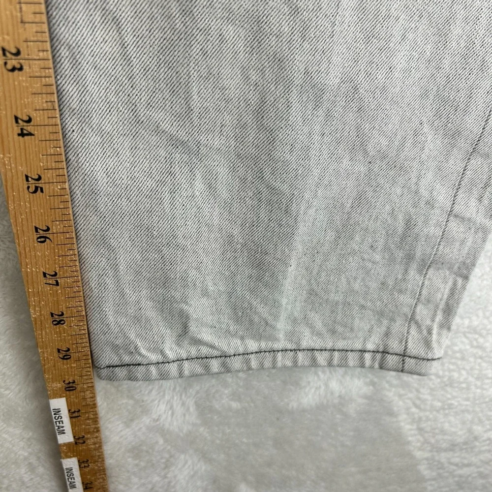 Levi's 501 XX Straight Fit Jeans Mens 38x32 White Twill Button Fly Pockets READ